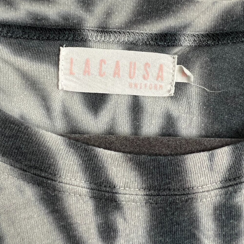 LACAUSA Tie Dye Relaxed Short Sleeve T-Shirt Size M